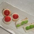 きらり流れ星's cooksnap of when they made キャラ弁に★ちくわでお花★.
