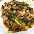 もじゃうめ's cooksnap of when they made なすとピーマンの豚肉ピリ辛炒め☆.