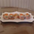 arutoren's cooksnap of when they made ライスペーパーで華やか巻き寿司.
