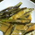 のえもゆ's cooksnap of when they made 副菜 とまらない♡炒め茄子の酢味噌がけ.