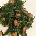 もねっぷ's cooksnap of when they made にんじんの葉とお豆のエスニックな炒め物.