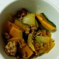 ばぁんすあん's cooksnap of when they made ぴりっと かぼちゃと挽肉のうま炒め.