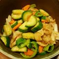 fukudoru's cooksnap of when they made 豚肉と野菜のサッパリポン酢漬け.