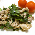 ともこキッチン's cooksnap of when they made 豚肉と大葉のあまから炒め.