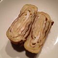 sachinchan's cooksnap of when they made ♡お寿司屋さん風の甘い玉子焼き♡.