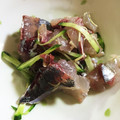 ばぶぞう's cooksnap of when they made あじの三枚おろしからのたたき.