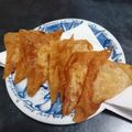 碧きりん's cooksnap of when they made カリっと揚げエビワンタン.