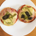 Usagi３'s cooksnap of when they made 気軽に簡単☆マフィンピザ.