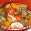 コハク☆。・'s cooksnap of when they made 夏野菜たっぷりスープ♫.