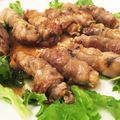 LAで出来るお弁当's cooksnap of when they made 大葉とエノキの豚肉巻き♪レモン照り焼き味.