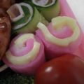れのっち's cooksnap of when they made 簡単☆キャンディかまぼこ♪（キャラ弁）.