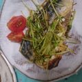 iceｰsand's cooksnap of when they made 塩鯖とチンゲン菜の洋風炒め.