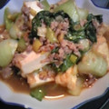 hinaたん's cooksnap of when they made 厚揚げとひき肉のピリッと煮.