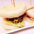 ポケっち's cooksnap of when they made イングリッシュマフィンでハンバーガー.