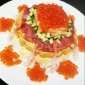 まみもん★'s cooksnap of when they made お酒と一緒に☆ちらし寿司ケーキ☆.