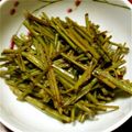 ともちゃん（＾０＾）'s cooksnap of when they made モロヘイヤの茎でオイマヨ炒め♪.