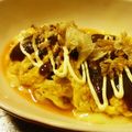 mi's cooksnap of when they made 食材二つで作る！本場大阪の味とんぺい焼き.
