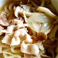 ささらんらん's cooksnap of when they made ヒガシマルで☆すき焼き風うどん☆.