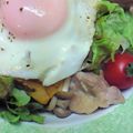 駿のすけ's cooksnap of when they made ガッツリ食べてね❤チキン丼.