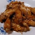 クックP0EJ8S☆'s cooksnap of when they made チキンスティックの照り煮　ショウガ風味.