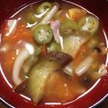 まいはーママ's cooksnap of when they made オクラ多め☆夏野菜の優しいスープ.