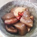 氷室☆蘭's cooksnap of when they made 茅乃舎のだしで☆椎茸と蒟蒻の甘辛煮.