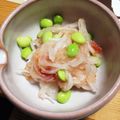 ﾊﾙﾅのママ's cooksnap of when they made 夏バテ防止に♡枝豆と大根の梅おろしあえ.