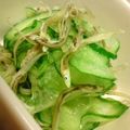 たもたん's cooksnap of when they made きゅうり大根おじゃこのレモンで爽やか～♪.