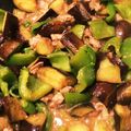 sq_rnl's cooksnap of when they made 茄子とピーマンの甘味噌炒め⑅°+.