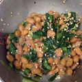 ししかけ's cooksnap of when they made こまつなっとぉー。.