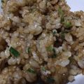 もゆっぺ's cooksnap of when they made わさび醤油チャーハン.