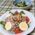 よちりん's cooksnap of when they made 野菜も一緒に♪…冷しゃぶ丼。.