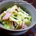inyako's cooksnap of when they made キャベツと胡瓜の甘酢漬け.
