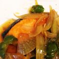 moyujun's cooksnap of when they made ★鮭の野菜あんかけ★.