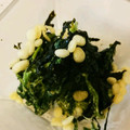ぷーちょす's cooksnap of when they made ほうれん草＆韓国のり✿サラダ風和え物.