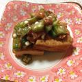 にいさんぽ's cooksnap of when they made 材料２つだけ＊梅オクラ＊.