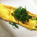 noriko912's cooksnap of when they made 九条ねぎとベーコンの焦がしめんつゆ卵焼.
