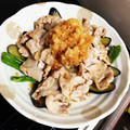 パルの's cooksnap of when they made 夏バテ知らず、豚肉と夏野菜の揚げ浸し.