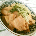nanana05's cooksnap of when they made 車麩と油揚げの煮物.