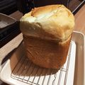 matsuみゆ's cooksnap of when they made ＨＢで楽ちんおいしいふわふわミルク食パン.