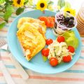 tommy 0304's cooksnap of when they made ハム＆チーズのふ～んわりフレンチトースト.