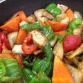 料理★勉強中's cooksnap of when they made 揚げない！カラフル酢豚☆.