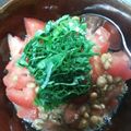 かぴーな's cooksnap of when they made トマト♡納豆.