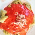 yurilucas's cooksnap of when they made カニとアサリの海鮮クリームパスタ.