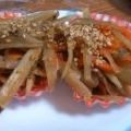 keltutin's cooksnap of when they made 定番おかず★きんぴらごぼう.