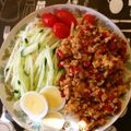 GSDLove's cooksnap of when they made キャベツたっぷり！ジャージャー麺風.