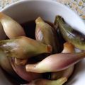 パフケーキ's cooksnap of when they made みょうがの甘酢醤油漬け.
