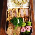 みかたんキッチン's cooksnap of when they made お弁当に♪卵焼き〜カツ丼風〜.