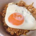 とろけい's cooksnap of when they made もやし挽肉のトマトソース炒め★目玉焼き★.