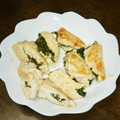 チビゴジラ's cooksnap of when they made ササミの梅しそ焼き.